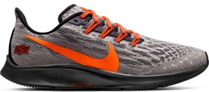Nike  Air Zoom Pegasus 36 Oklahoma State Pewter Grey/Black-Brilliant Orange (CI2074-001)