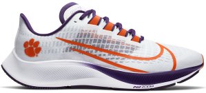 Nike  Air Zoom Pegasus 37 Clemson White/Pure Platinum-New Orchid-University Orange (CZ5378-100)