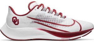 Nike  Air Zoom Pegasus 37 Oklahoma White/Pure Platinum-Team Crimson-Particle Grey (CZ5387-100)