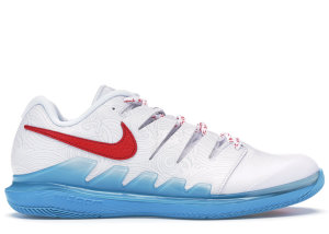 Nike  Air Zoom Vapor X Nishikori White/University Red-Light Current Blue (BQ5138-164)