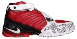 Nike  Air Zoom Vick 3 Laser the Dirty Varsity Red/White-Metallic Silver (313076-611)