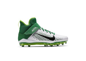 Nike  Alpha Menace Pro 2 Mid White Pine Green White/Pine Green/Electric Green (AQ3209-106)