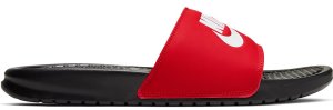 Nike  Benassi JDI Black White Red Black/White-University Red (343880-026)