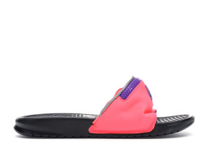 Nike  Benassi JDI Fanny Pack Hyper Punch Hyper Punch/Hyper Grape-Black (AO1037-600)