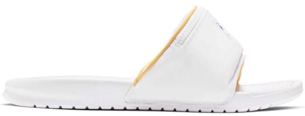 Nike Benassi JDI Fanny Pack White Topaz Gold White/Topaz Gold-White (CJ0604-100)