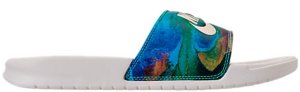Nike  Benassi JDI Print Sail Mineral Sail Mineral/Hyper Crimson (631261-101)