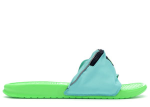 Nike  Benassi JDI Fanny Pack Green Aurora/Obsidian-Green Strike (AO1037-300)