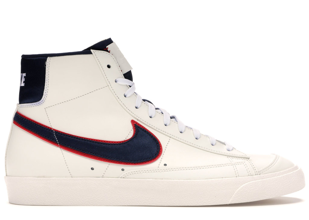 Nike Blazer Mid 77 City Pride Chicago Sail/Total Crimson-Gum Medium Brown-Obsidian (CD9318-100)