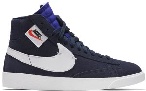 Nike Blazer Mid Rebel Blackened Blue (W) Blackened Blue/Summit White-Black (BQ4022-401)