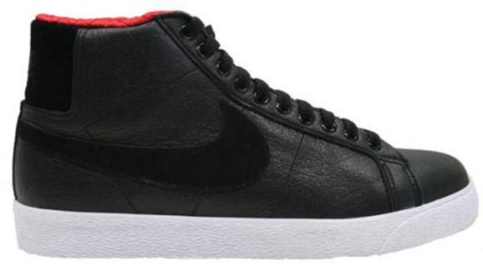 Nike SB Blazer Elite Lance Mountain Black/Black-Varsity Red (334106-001)