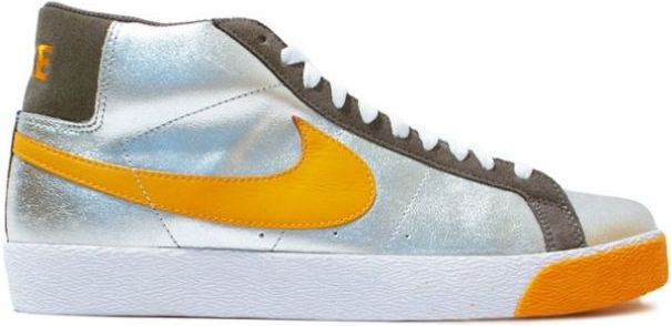 Nike SB Blazer Independent Trucks Company Medium Grey/Shock Orange (314070-081)