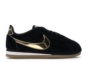 Nike Classic Cortez Black Metallic Gold Gum (W) Black/Phantom-Gum Light Brown-Metallic Gold (902856-014)