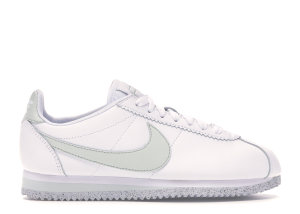 Nike Classic Cortez Flyleather White Light Silver (W) White/Light Silver-White (AR4874-100)