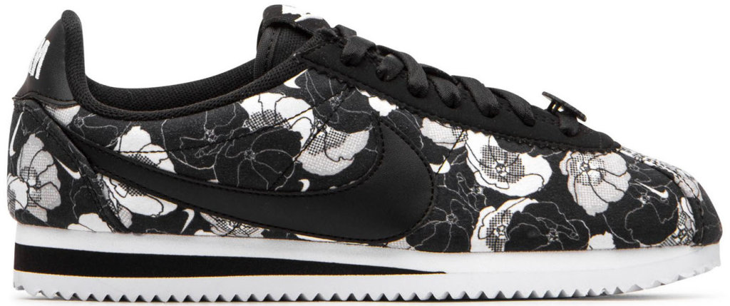 Nike Classic Cortez LX Floral Pack Black (W) Black/Black-White (AV1338-001)