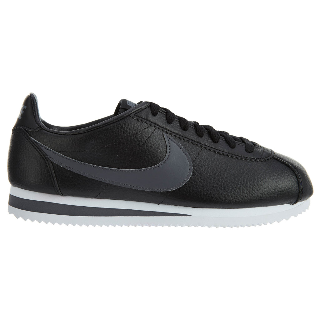 Nike Classic Cortez Leather Black/Dark Grey-White Black/Dark Grey-White (749571-011)