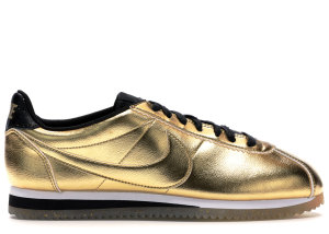 Nike Classic Cortez Metallic Gold (W) Metallic Gold/Metallic Gold-White-Black (902854-700)