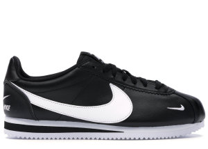 Nike Classic Cortez Mini Swoosh Black White Black/White (807480-004)