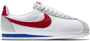 Nike  Classic Cortez Nylon Forrest Gump (2015) White/Varsity Red-Varsity Royal (532487-164)