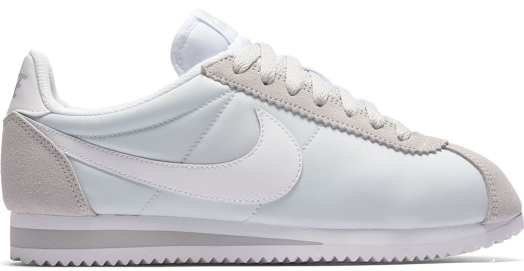 cortez nylon white