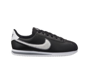Nike Cortez Basic LTR SE Black (GS) Black/Pure Platinum (AA3496-002)