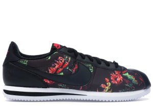 Nike  Cortez Floral Black/Black-Red Orbit-Summit White (BV6067-001)