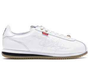 Nike Cortez Mister Cartoon White White/Black-Gum Light Brown (AA4875-100)