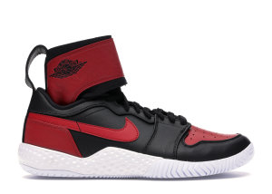Jordan Nike Court Flare AJ1 Serena Williams Bred (W) Black/Varsity Red-White (878458-023)