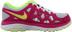 Nike  Dual Fusion Run 2 Pure Platinum (GS) Pure Platinum/Volt Ice-Vivid Pink (599793-005)