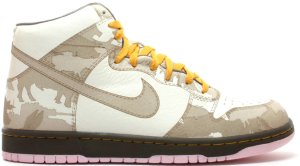 Nike Dunk High 1 Piece White Khaki Pink Ice White/Khaki-Pink Ice (311612-121)