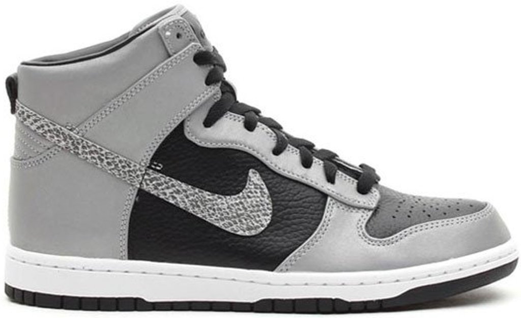Nike Dunk High Cocoa Snake White/Black-Reflect Silver (624512-100)