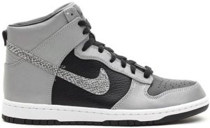 Nike Dunk High Cocoa Snake White/Black-Reflect Silver (624512-100)