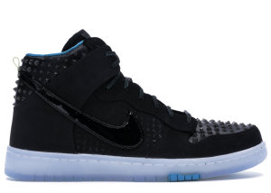 Nike  Dunk High All-Star Game (2015) Black/Black-Hyper Jade (744309-001)