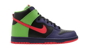 Nike Dunk High Bling Pack Black/Max Orange/Green Bean (309432-081 )