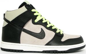 Nike Dunk High Light Bone Black Light Liquid Lime Light Bone/Black-Light Liquid Lime (407920-010)