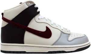 Nike Dunk High Neutral Grey/Deep Garnet-Sail Neutral Grey/Deep Garnet-Sail (309432-062)
