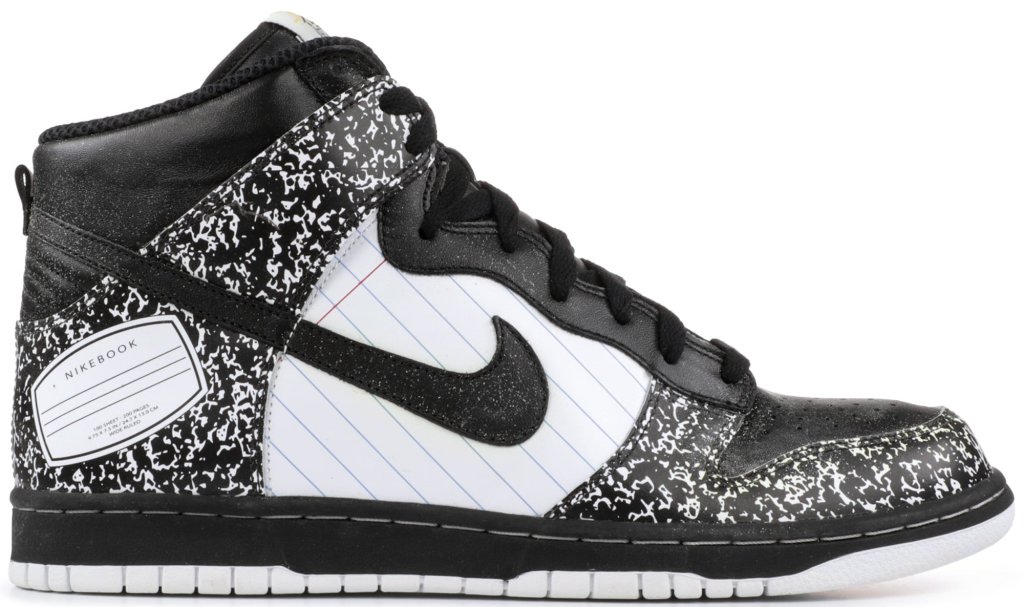 Nike Dunk High book White/Black-University Blue (316923-101)