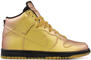 Nike  Dunk High Olympic (2004) Metallic Gold/Metallic Gold-Black (308348-771)