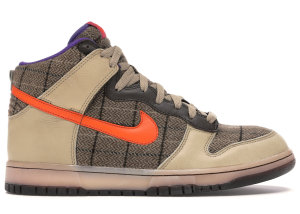 Nike Dunk High Premium Tweed Orange Blaze Tweed/Orange Blaze/Varsity Purple (312786-283)