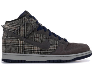 Nike Dunk High Premium Tweed Pack Mid Fog/Mid Navy/Medium Grey (306968-003)