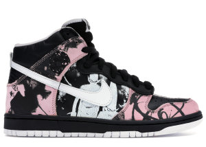 Nike  Dunk High Pro SB Unkle Black/White (305050-013)