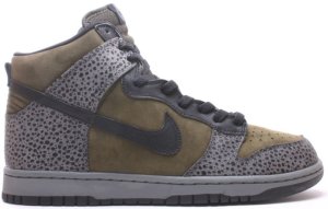 Nike Dunk High Safari Sable Green Sable Green/Black-Light Graphite (306968-201)
