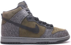 Nike  Dunk High Safari Sable Green Sable Green/Black-Light Graphite (306968-201)