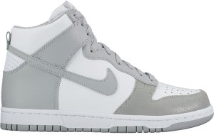 Nike  Dunk High White Wolf Grey (W) White/Wolf Grey (899451-100)