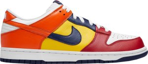 Nike  Dunk Low COJP What the Midnight Navy/Varsity Maize (AA4414-400)