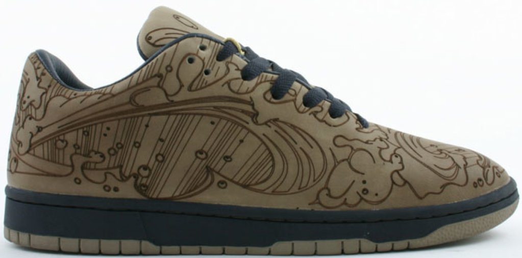 Nike Dunk Low Chris Lundy Laser Olive Olive Grey/Olive Grey-Obsidian (308428-001)