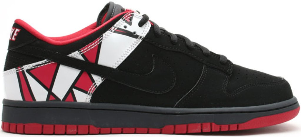 Nike Dunk Low Jordan Pack Playoff 8 Black/Black-Anthracite (307696-002)
