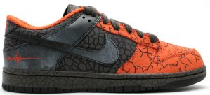 Nike  Dunk Low Priority Hufquake Orange Blaze/Black-Black (314771-801)
