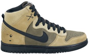 Nike Dunk SB High Chrome Ball Incident Urban Haze/Black-Barley (313171-301)