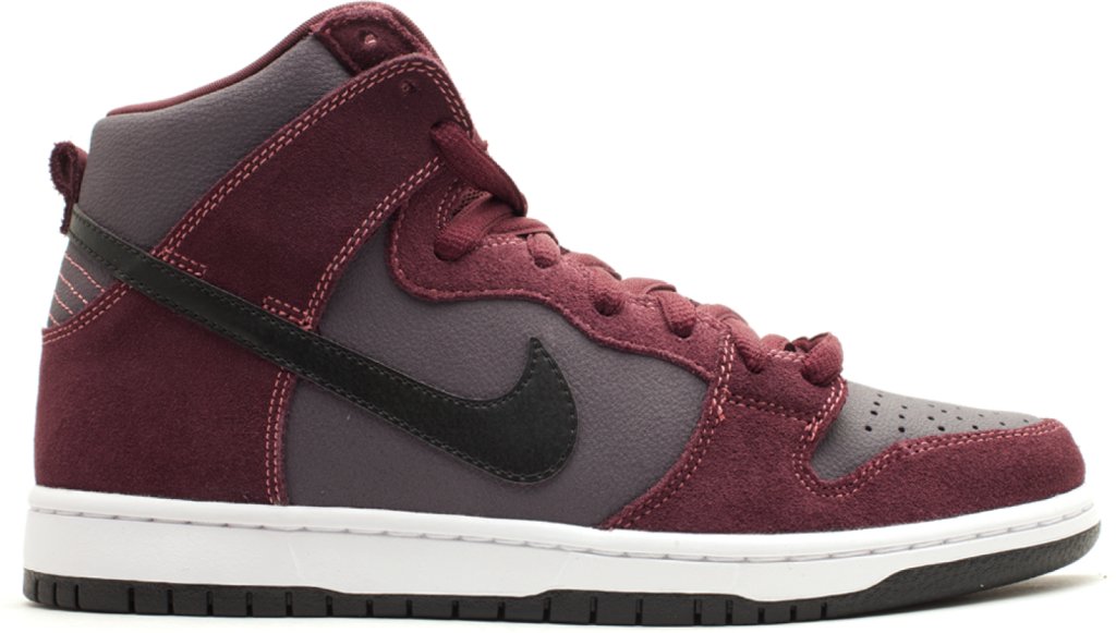 Nike Dunk SB High Deep Burgundy Gridiron Deep Burgundy/Black-Gridiron-Desert Balm (305050-602)