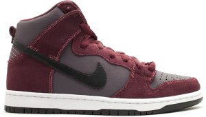 Nike Dunk SB High Deep Burgundy Gridiron Deep Burgundy/Black-Gridiron-Desert Balm (305050-602)